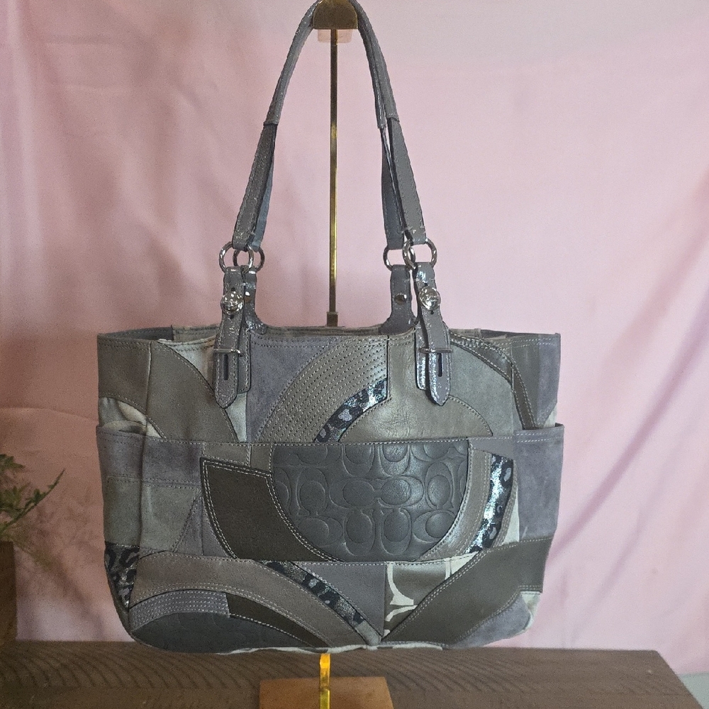Coach Patchwork Hampton Tote 15459 - image 1